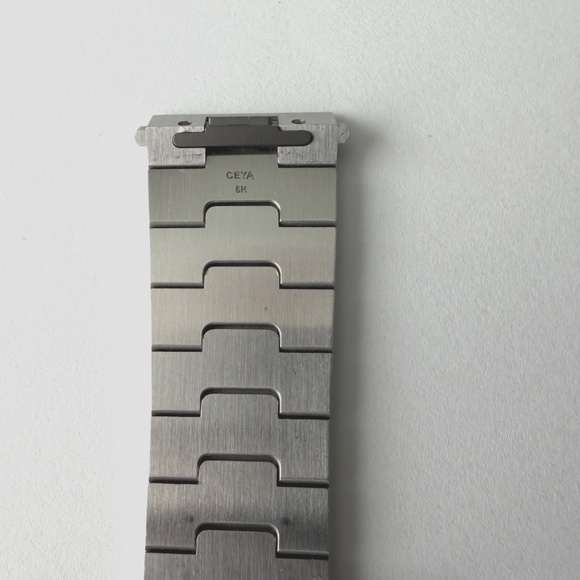 Quick Switch Release 316L Steel 6H Bracelet Strap 39.8mm Santos de Cartier Watch - Picture 5 of 10